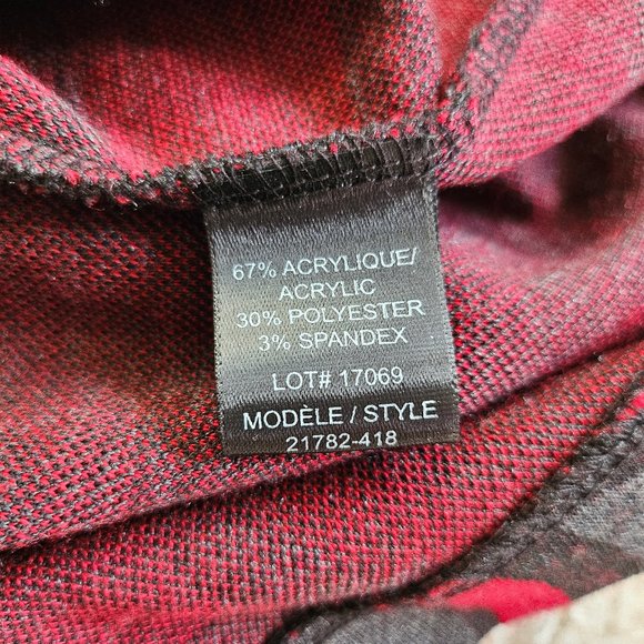 Trisisto Femme Women's Red Bubble Pattern Pull-On Pencil Skirt Size S - Picture 7 of 8